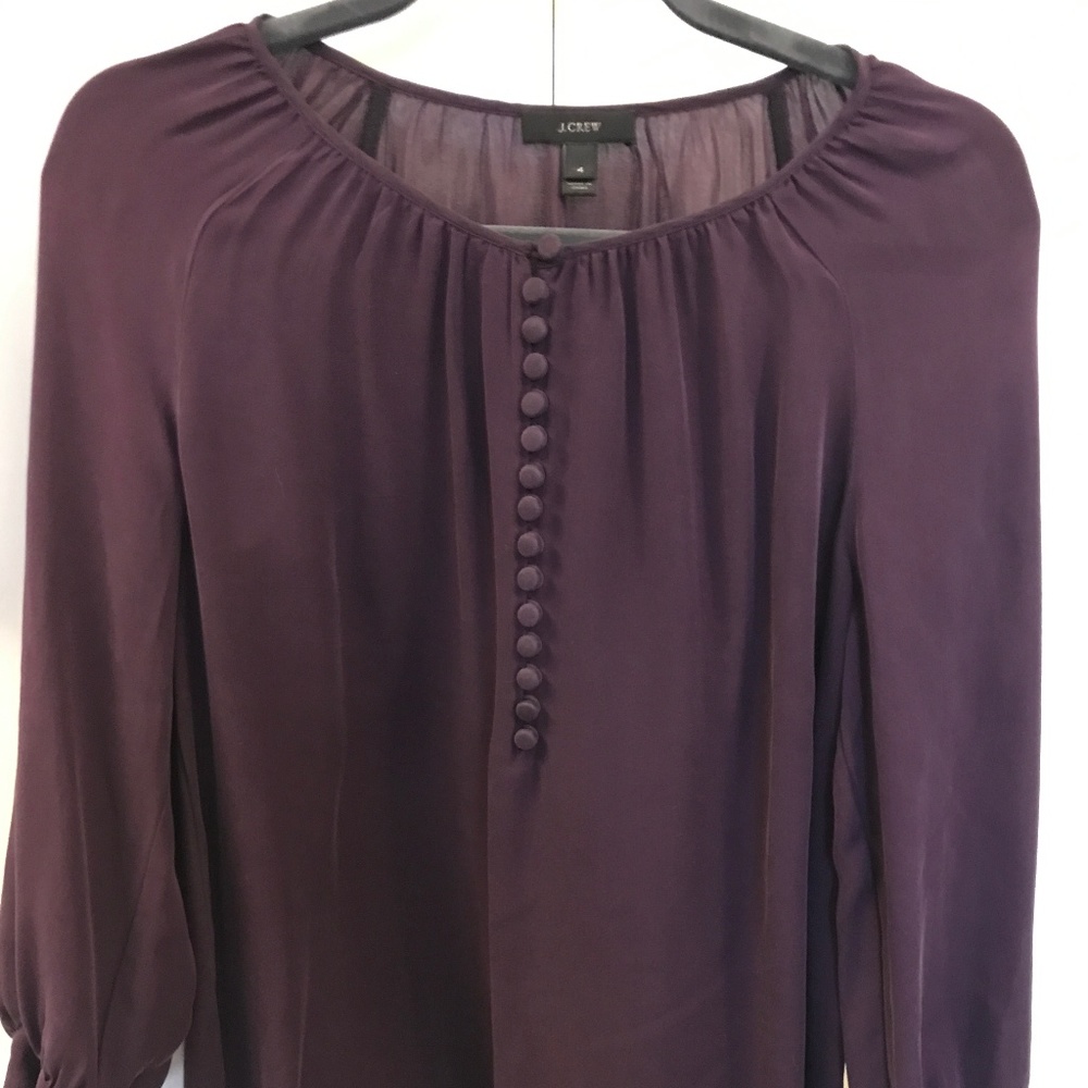 J. CREW 100% Silk Blouse
